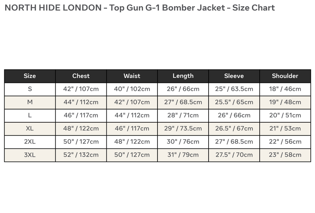 Top Gun G-1 Brown Leather Bomber Jacket with Patches - North Hide London