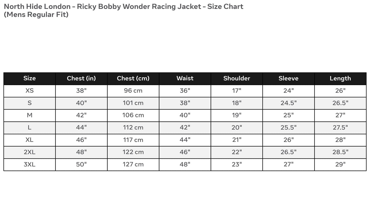 Ricky Bobby Wonder Racing Jacket - Talladega Nights White Blue Leather Jacket